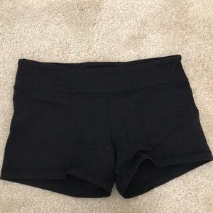 Black shorts by Ivivva Lululemon